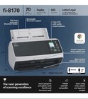 Ricoh Fi-8170 Professional High Speed Color Duplex Document Scanner New