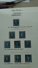 Gb Queen Victoria Used Variety Lot Of 9  2d Blue 1840-1854