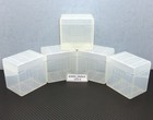 5pc Lot Axia Case For Minidisc  md  Storage - Holds 10 Discs Each