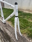 Vintage Kestrel Ems 200 Carbon Fiber Frameset 56cm Road Frame Fork 1990s Trimble