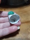 Vintage Alvis Bone China Advertising Thimble