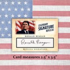 Ronald Reagan Aceo Autograph Collectible Replica Presidential Signature Card