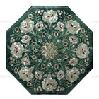 Green Marble Coffee Table Top Mosaic Table Top Side Table Living Room Furniture
