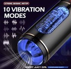 Handsfree Mastubator Cup Male Automatic Blowjob Machine For Adult Sex Toy