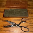 Gingher Pinking Shears G-7p Scissors Silver Vintage Box Brazil Sewing Seamstress