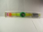 Vintage 1980 s Coke Watch Swiss Made Yellow And Green Lemon In Original Box