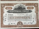 Lot  2  1942 Brown Bush Terminal Shipping Company Stock Certificates Brooklyn Ny