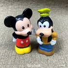 4x Fisher Price Little People Disney Mickey Mouse Goofy Easter Egg Basket Toys