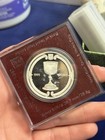 Israel 1991 Judaic Art Proof Silver 2 New Sheqalim Coin In Holder  Kiddush Cup