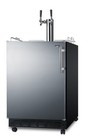 Summit Sbc7brcf2lhd 24 w 5 3 Cu  Ft  - Stainless Steel