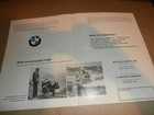 Vintage Bmw Motorcycle Brochure R27 R50r60 R69s