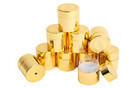 Korea Medicine Container Holder Tablet Pill Sorter Case Gold Plastic Jar