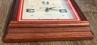 Vintage Coca-cola Hanover Quartz Analog Clock Wood Frame