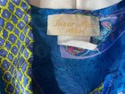 Women s Blue Satin 2-piece Pajama Set L Regular Sleeveless V-neck Tie