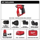 Milwaukee M12 Fuel 2505-22 12v 4-in-1 Installation Drill Driver Kit Brushless