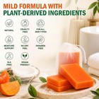 5pack Persimmon Soap Bars 80g Natural Odor Control Soap For Fresh Clean Newstock