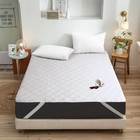 Quilted Waterproof Mattress Cover Pad Protector Cooling Breathable Fitted Topper