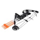 Archery 30-60 Lbs 329fps Adult Compound Bow Kit Rh For Compound Hunting Shooting