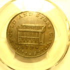 Great Britain Conder Token 1 2 Penny - Middlesex Shackelton s   Pcgs Au58