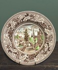 Four Johnson Brothers Historic America 8  Rimmed Bowls Michigan Avenue Chicago