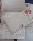 Personal Correspondence Lot Of 10 Antique Covers   Letters 1898-1930