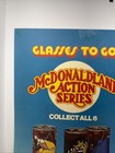Vintage 1977 Mcdonald   s Mcdonaldland Action Series Glasses To Go Translite Rare
