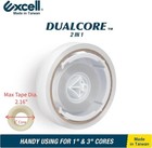 Excell Premium Dual-core Desk Tape Dispenser Weighted Base 1    3  Core No Tape