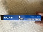 One  1  Sony T120vrh Premium Grade Vhs Video Tape New Sealed