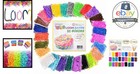 Loom Rubber Bands Refill Kit 12750 Pcs 26 Colors 500 Clips 6 Hooks Diy Crafts