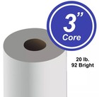 Alliance Paper Rolls  Bond Engineering  3in Core 24   x 500    92 Bright  20lb