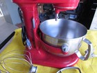 Kitchenaid 6 Professional Series Red 6 Qt Bowl-lift Mixer 525 Watts Tested Works