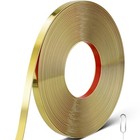 0 4in X 19 68ft Peel And Stick Wall Molding Trim  19 68ftx0 4in Bright Gold