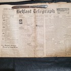 Vintage Wartime  belfast Telegraph  Newspapers 1941   1942