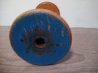 Antique Industrial Wooden Textile Thread Sewing Spool Wood 10     Primitive