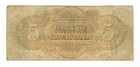 1862  5 The Bank Of Louisiana Note - Civil War Era