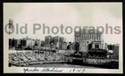 1949 N y  Yankee Stadium Scoreboard Billboards Old vintage Photo Snapshot- Aa48