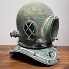 Toa Diving Divers Helmet Japanese Antique Scuba Metal Mask Vintage Used Japan