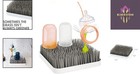 Grass Drying Rack For Baby Bottles - Stylish 9 75x9 88 Grey Countertop Essential