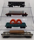 Lionel Assorted Vintage O Gauge Freight Cars  3361  6042  6076    6311  4 
