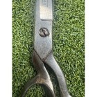 Vintage Wiss Inlaid No  126 Steel Forged Industrial Tailor Shears Scissors Usa