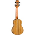 Luna High Tide Zebrawood Acoustic-electric Ukulele Satin Natural