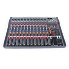 12 Channel Audio Mixer Bluetooth Usb Dj Sound Mixing Console Amplifier Studio