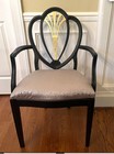 Dining Chairs  Hepplewhite Shieldback  Midcentury Vintage Free Shipping