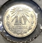 Lot Of 12 Mexico 10 Centavo Silver Coins 7-unc   5-au  1930-1935 Free Shipping