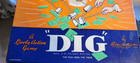 Parker Brothers Inc   dig  A Lively Action Board Game 1940 Antique Vintage Toy