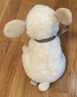 Gund Lullaby Lamb Baby Plush With Plaid Bow Soft 8    Sitting No Sound