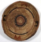 Vintage 9    Woven Coiled Basket Bowl Native Hausa Nigerian  African