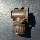 Antique Justrite Carbide Miners Head Lamp