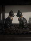 Book Ends Retro Cat Decorative Bookends Heavy Duty Egyptian