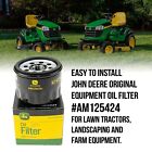 John Deere  am125424 Oil Filter Original Equipment   - 4 Pack